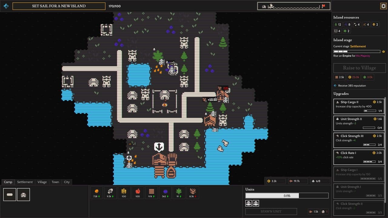 Clicky Islands screenshot 1