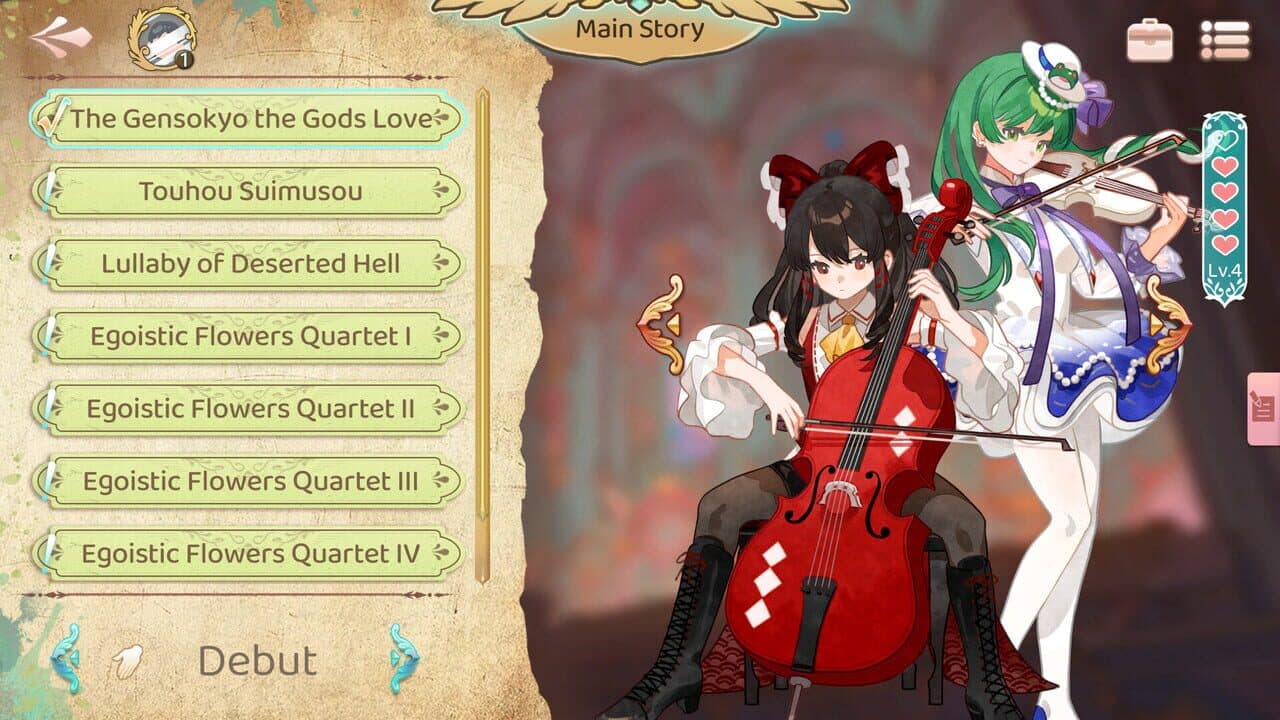 Concerto on White: Cajon Story - Touhou Project Music Pack screenshot 1