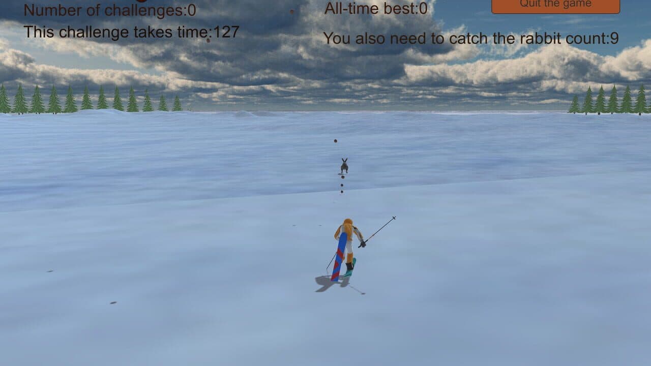 Chasing Rabbits in Snow screenshot 1