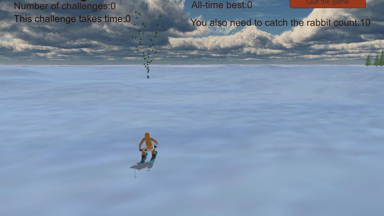 Chasing Rabbits in Snow thumbnail 2