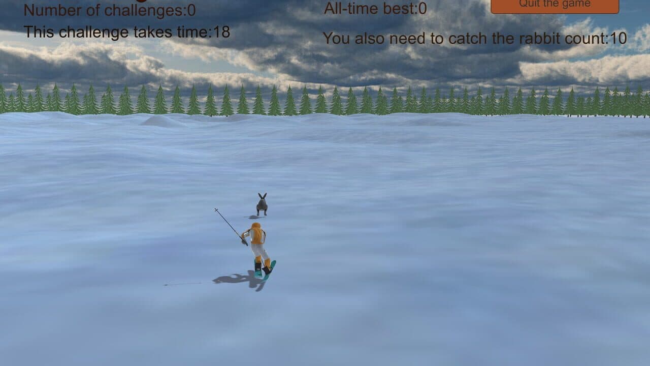 Chasing Rabbits in Snow thumbnail 4