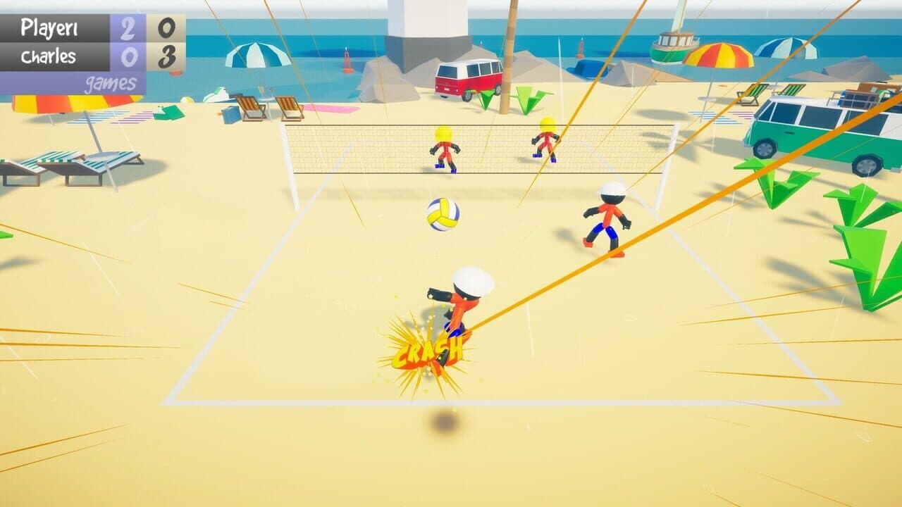 Stickman Beach Volleyball Deluxe thumbnail 3