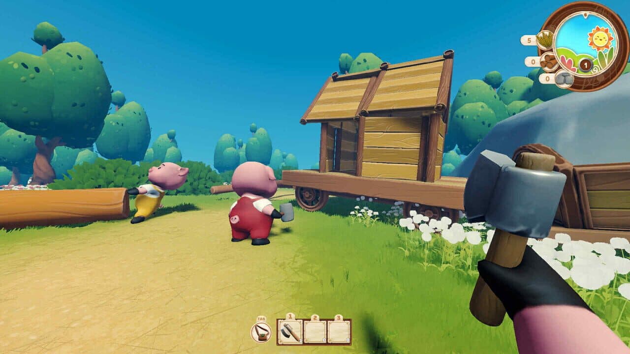 Pigs and Wolf screenshot 1