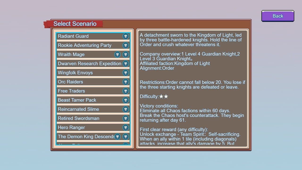 Fantasy Wars: Endless Heroes screenshot 1