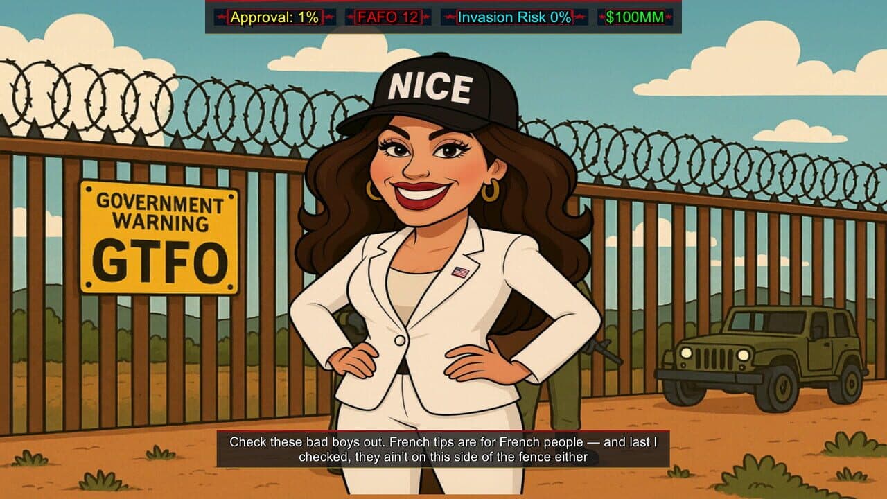 FAFO Executive Order Simulator screenshot 1