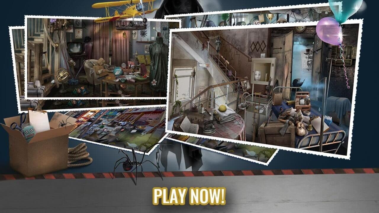 Hidden Objects: Ghost Town screenshot 1