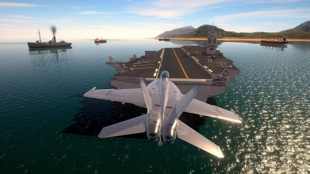 Airplane Flight Simulator Bundle: Combat Zone & Dangerous Landings screenshot 1