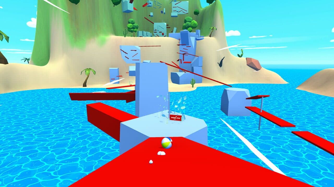 Beach Ball Bounce Back screenshot 1