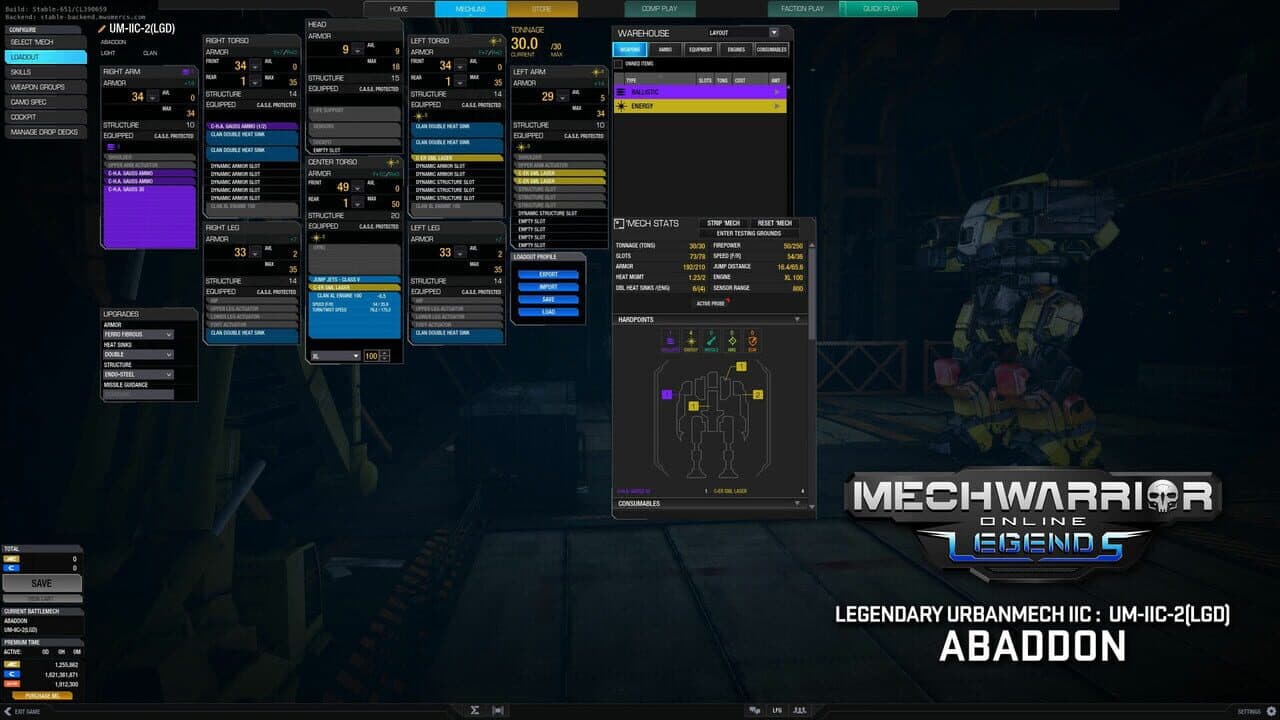 MechWarrior Online: Hashké and Abaddon Legendary Mech Pack thumbnail 4