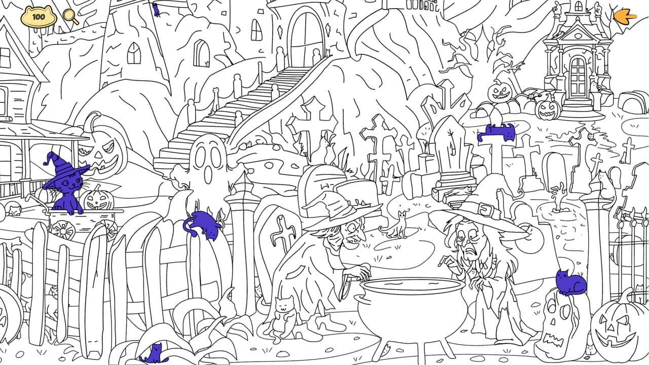 Halloween Filled With Cats thumbnail 3