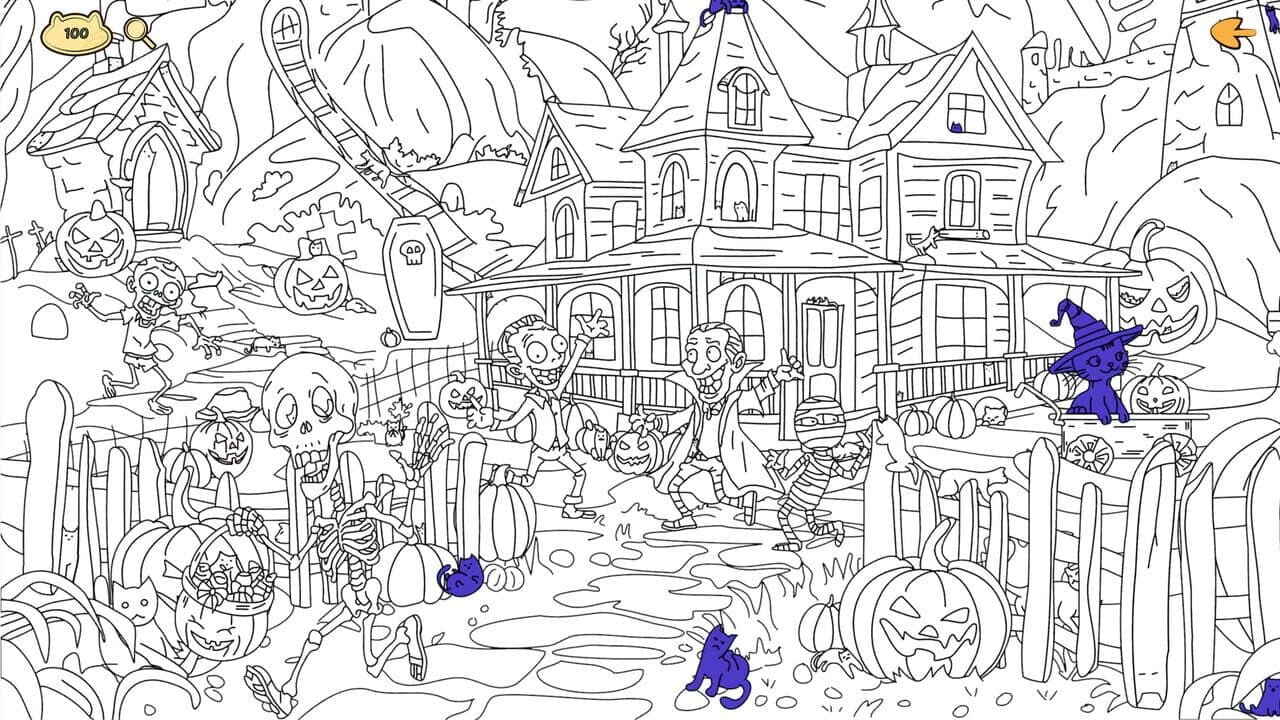 Halloween Filled With Cats thumbnail 4