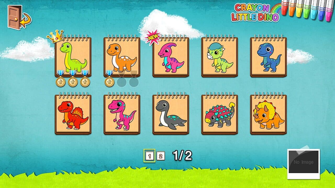 Crayon Little Dino thumbnail 2