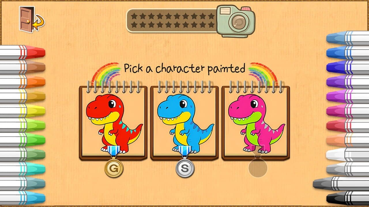 Crayon Little Dino thumbnail 3