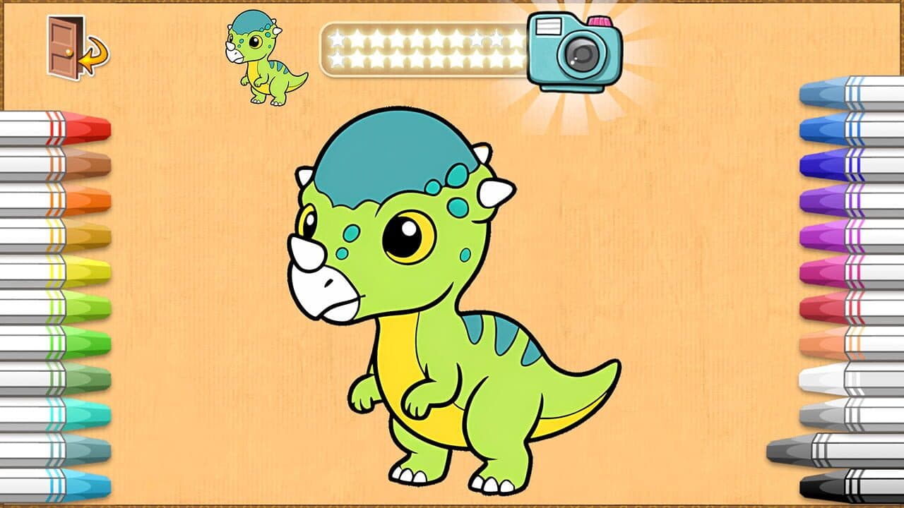 Crayon Little Dino thumbnail 4
