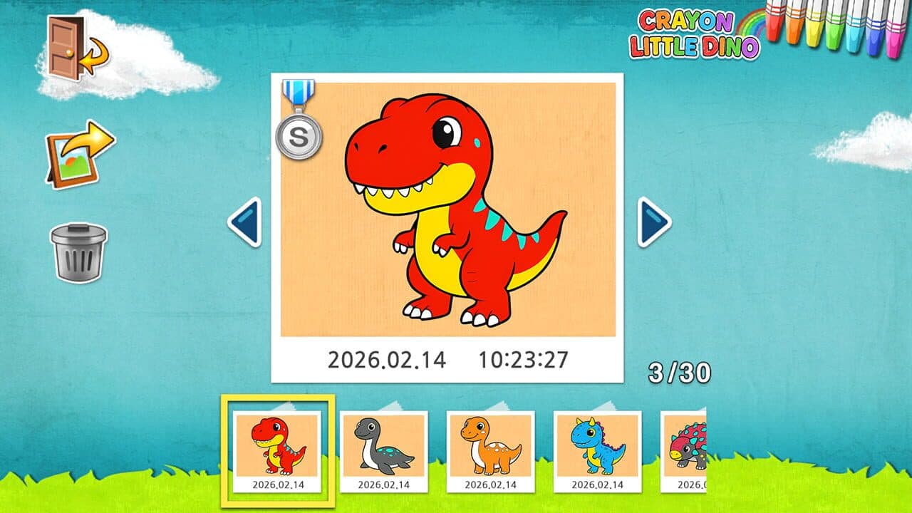 Crayon Little Dino thumbnail 5