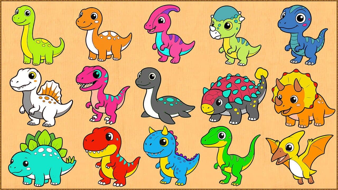 Crayon Little Dino thumbnail 6