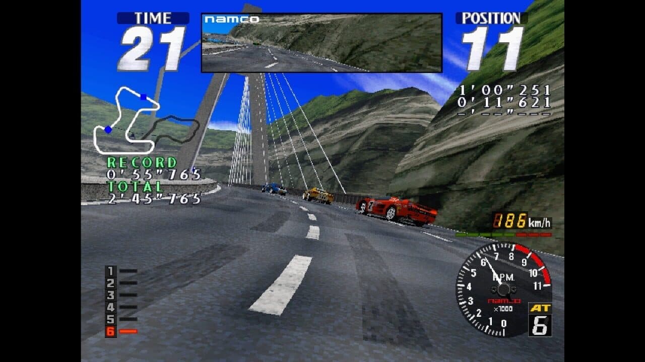 Arcade Archives: Rave Racer thumbnail 3
