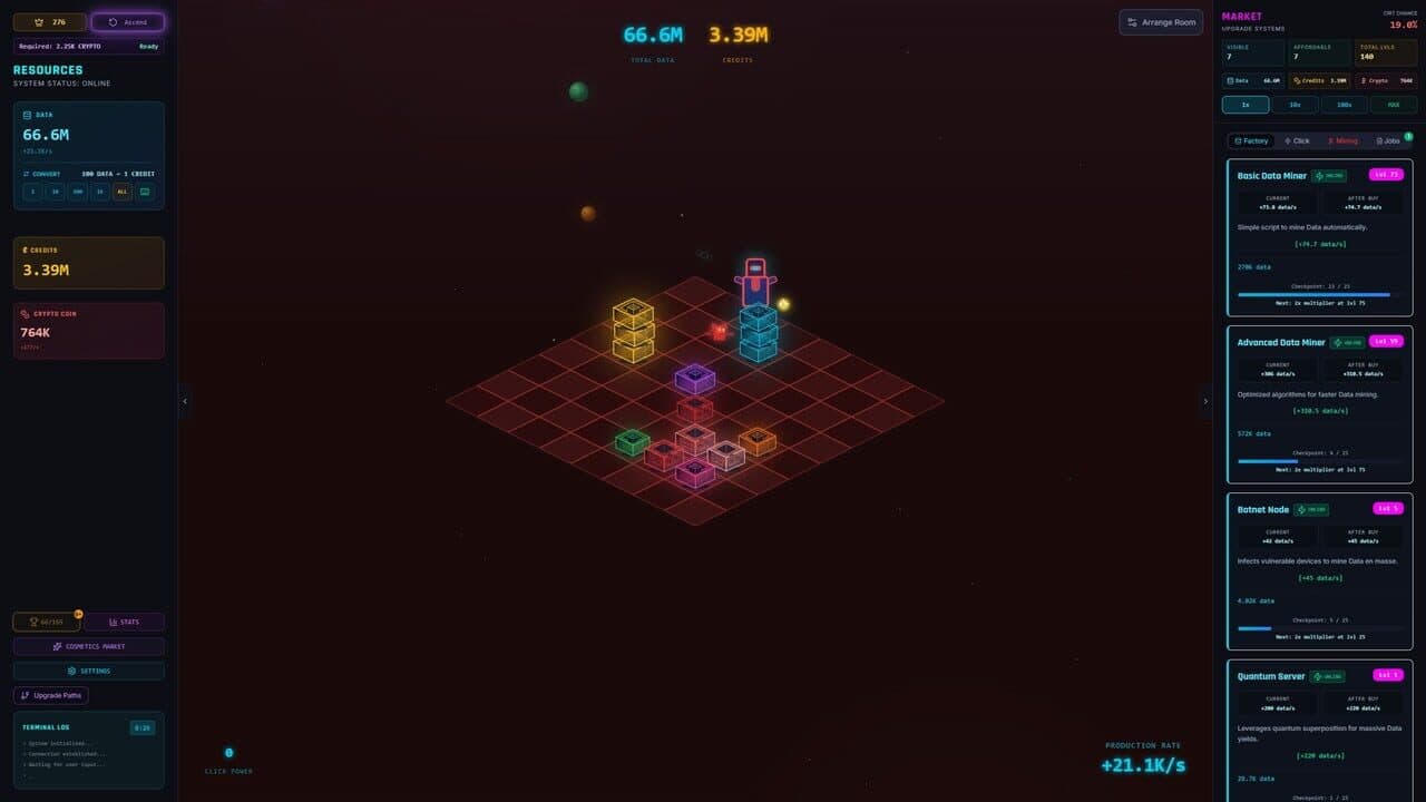 DataFall screenshot 1