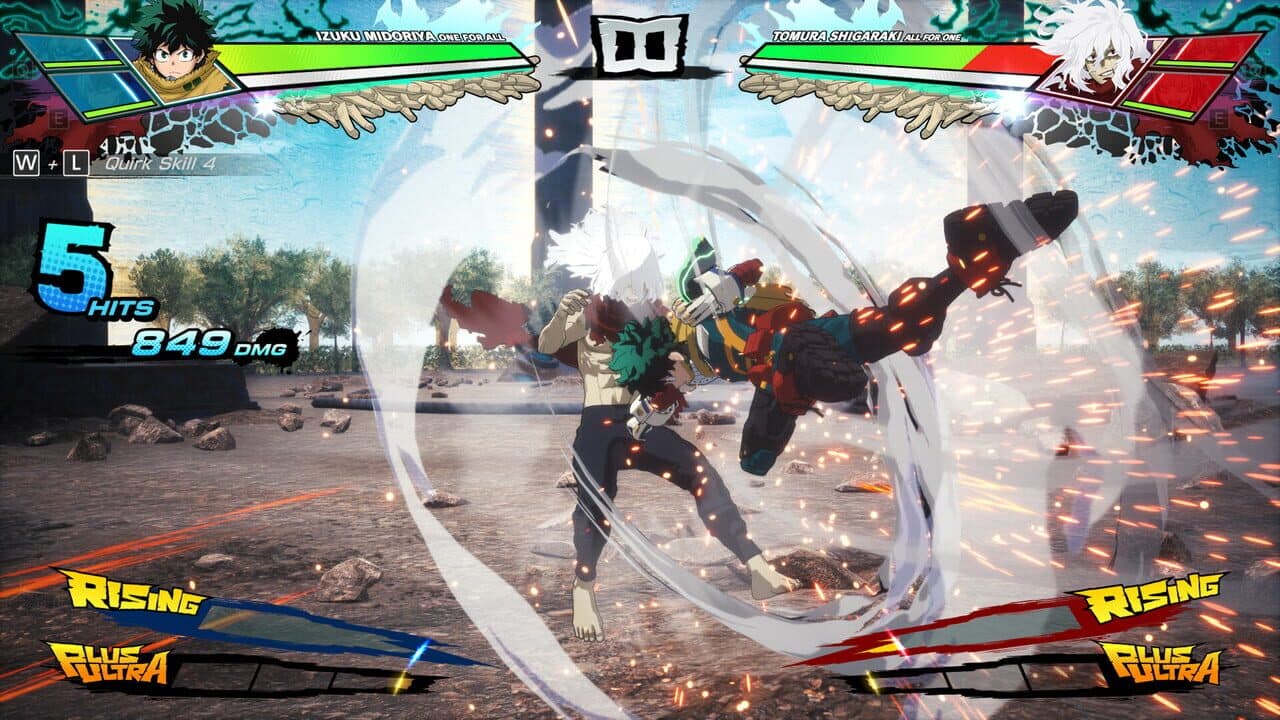 My Hero Academia All's Justice: 7 HUD Banners Set screenshot 1