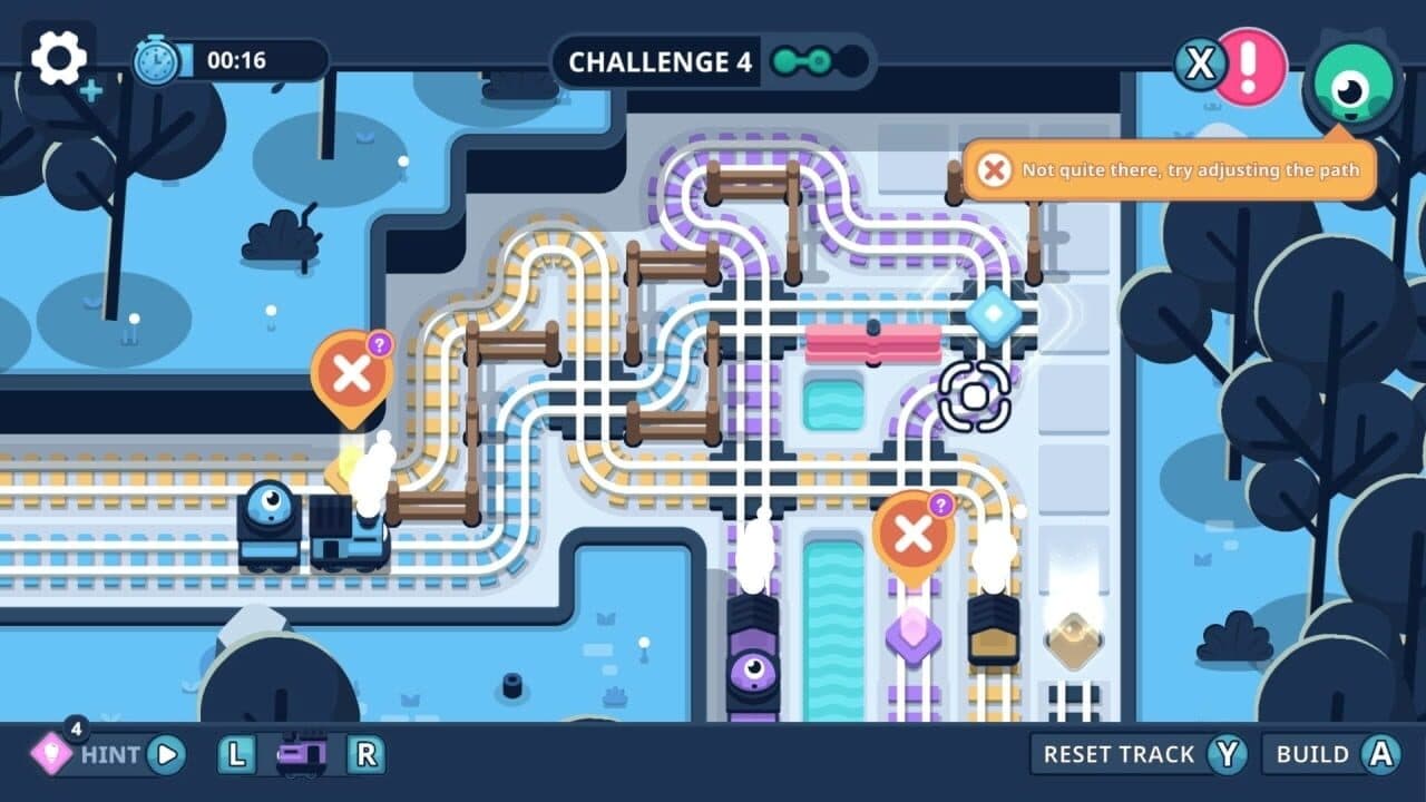 Rail Rescue: Puzzle Lines - Challenge Track screenshot 1