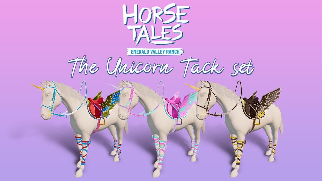Horse Tales: Emerald Valley Ranch - Unicorn Tack Set screenshot 1