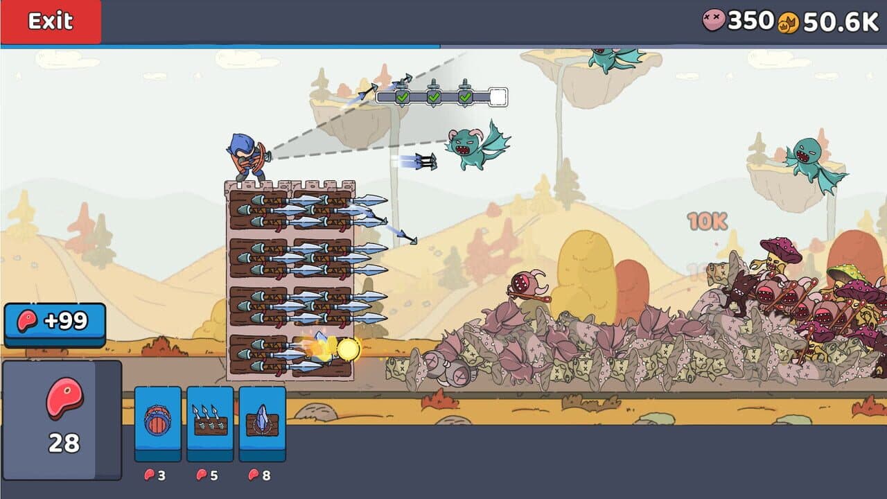 Tower vs Goblins: Fight & Defence screenshot 1