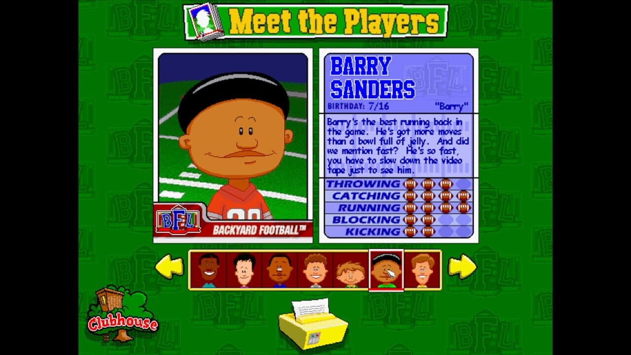 Backyard Football '99 thumbnail 2