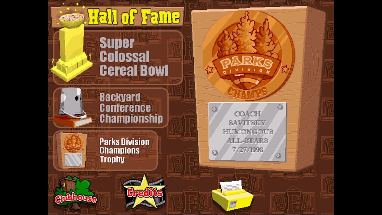 Backyard Football '99 thumbnail 7