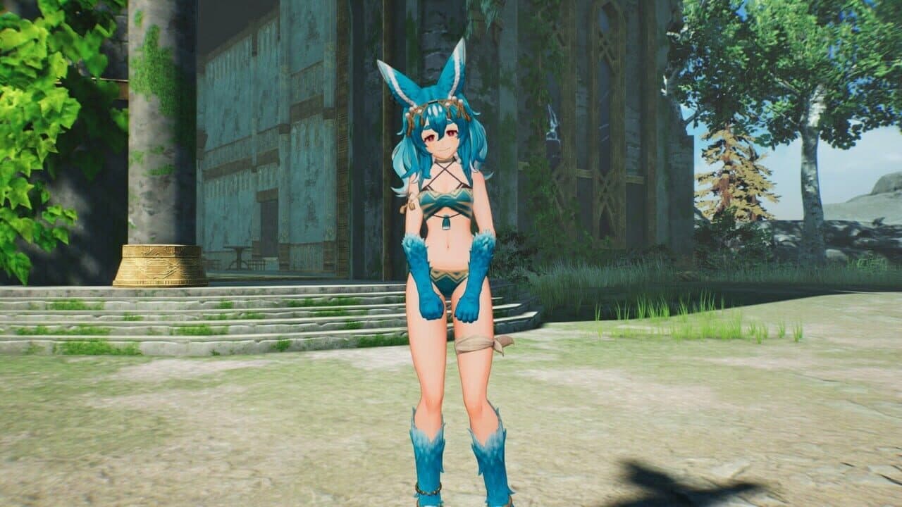 Atelier Yumia: "Cute Kitty Swimsuit" Costume for Lenja screenshot 1