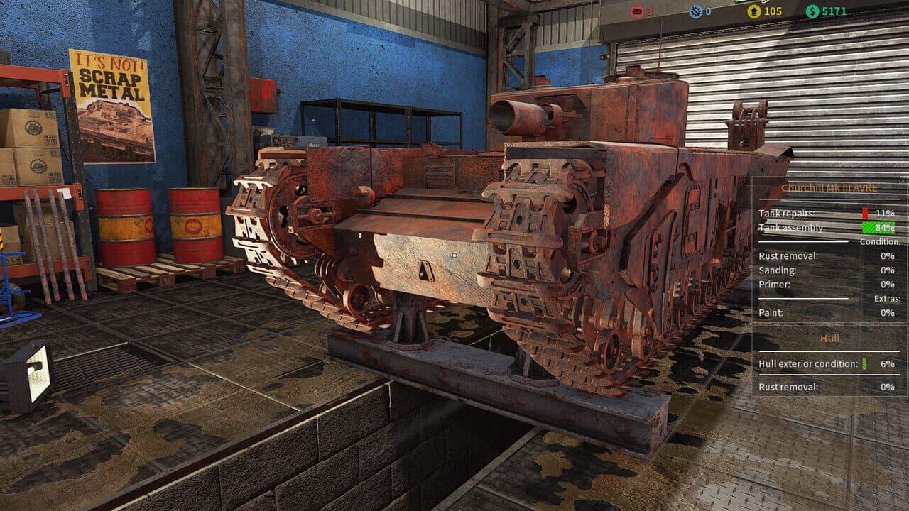 Tank Mechanic Simulator: First Supply DLC thumbnail 6