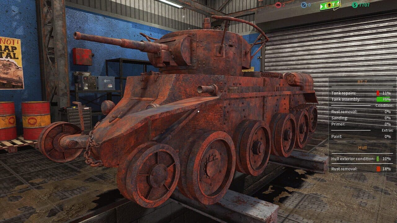 Tank Mechanic Simulator: First Supply DLC thumbnail 7