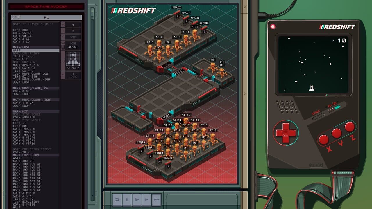 Exapunks: TEC Redshift Player screenshot 1