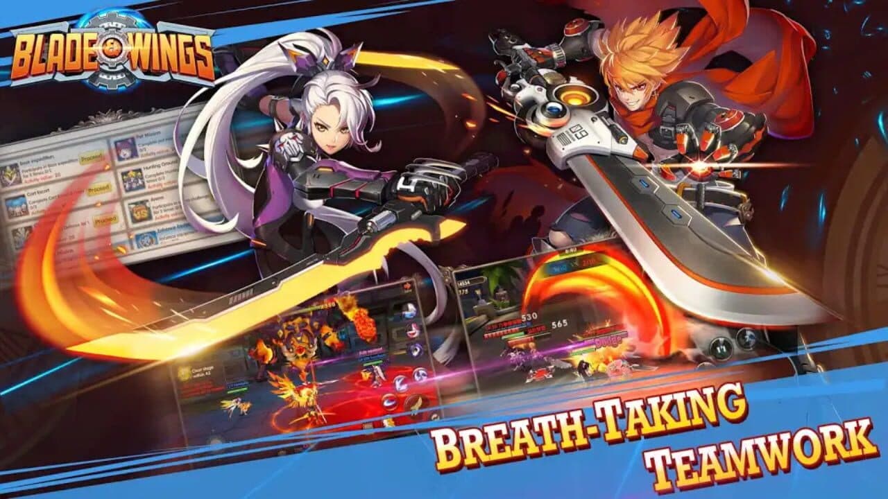 Blade and Wings: Future Fantasy 3D Anime MMORPG Game thumbnail 6