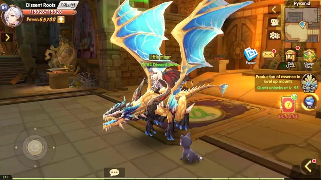 Blade and Wings: Future Fantasy 3D Anime MMORPG Game thumbnail 2