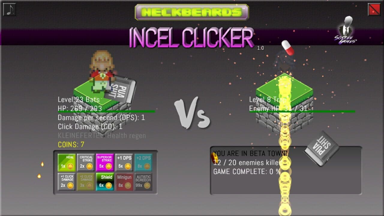 Incel Clicker screenshot 1