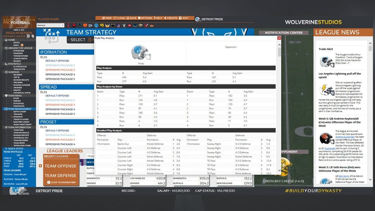 Draft Day Sports: Pro Football 2019 thumbnail 2