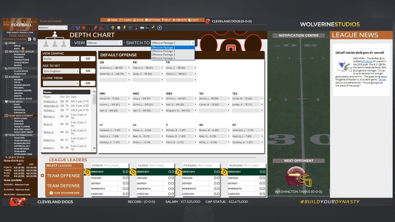 Draft Day Sports: Pro Football 2019 thumbnail 5