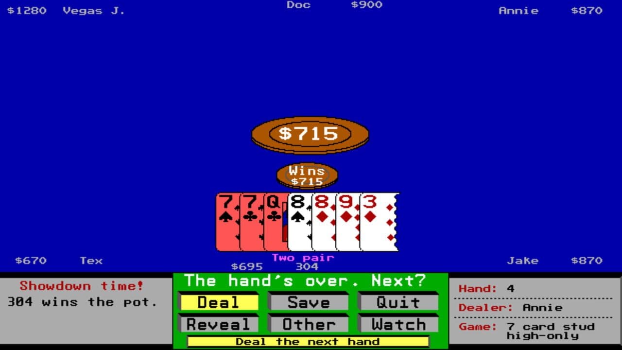Amarillo Slim's 7 Card Stud thumbnail 2