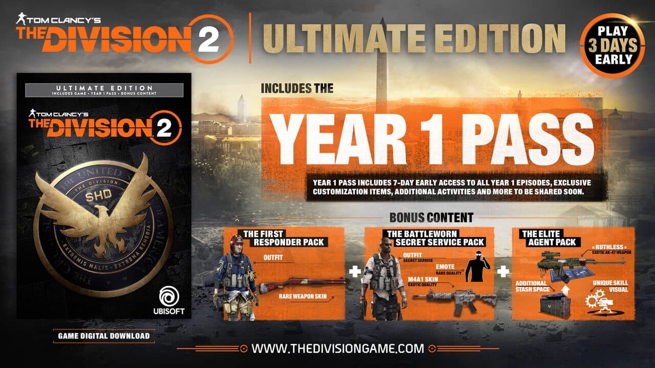 Tom Clancy's The Division 2: Ultimate Edition screenshot 1