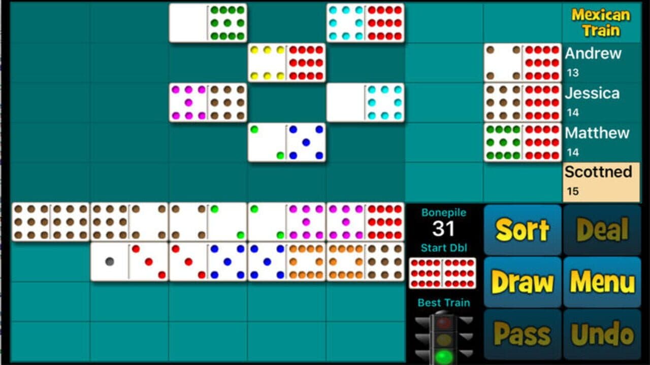 Mexican Train Dominoes 2 thumbnail 3
