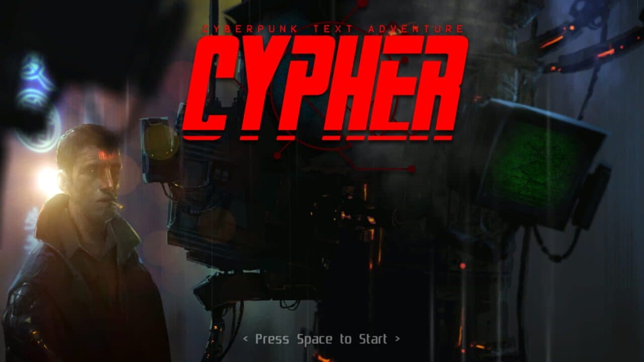 Cypher: Cyberpunk Text Adventure screenshot 1