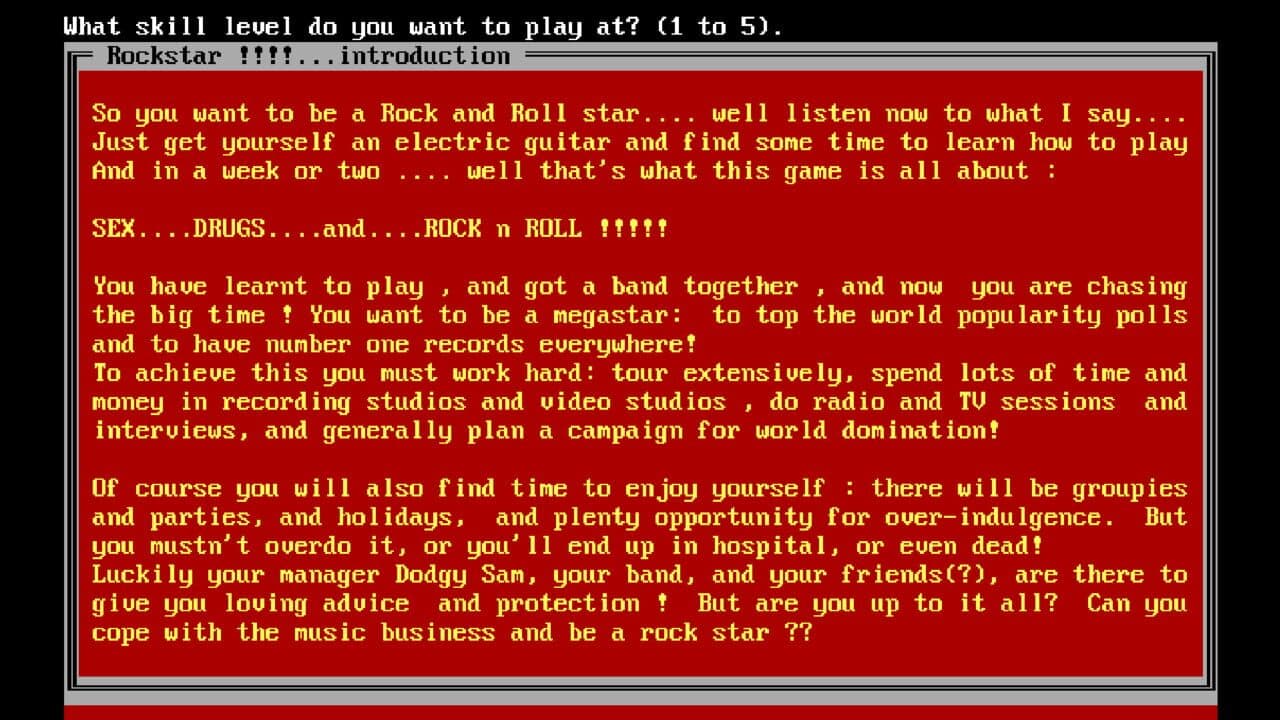 Rockstar! screenshot 1