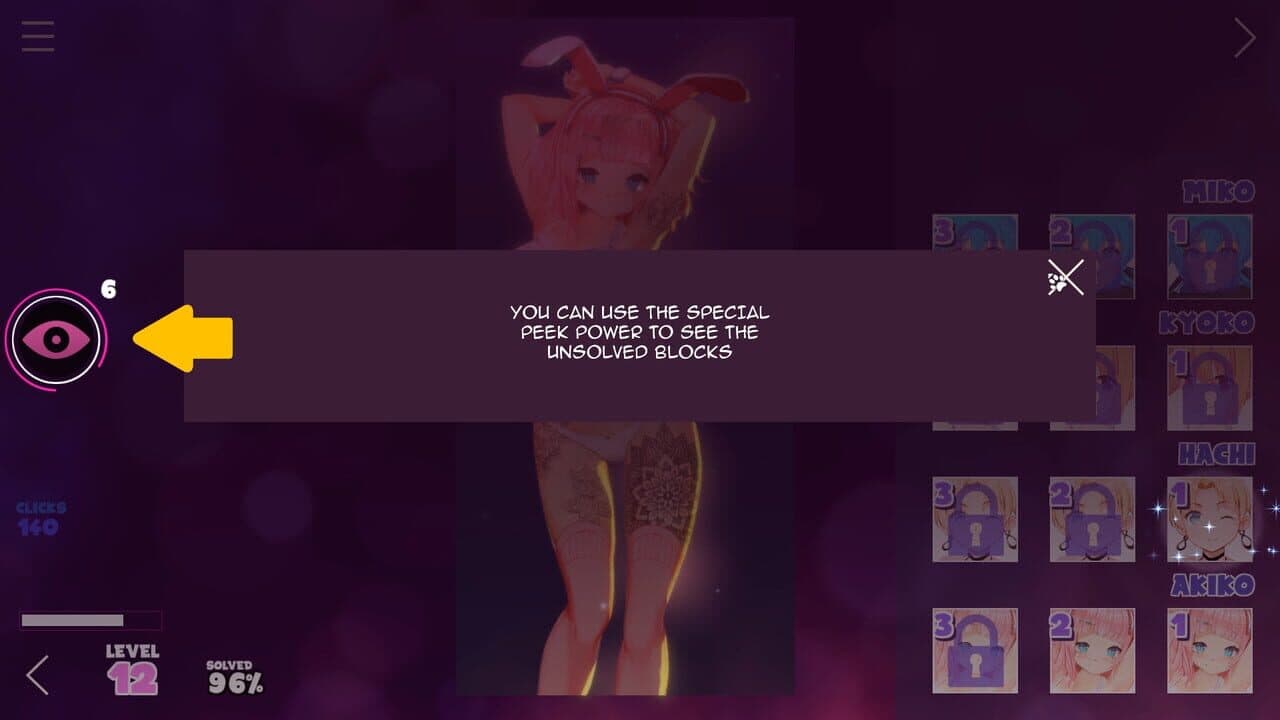 Hentai Mosaique Puzzle screenshot 1
