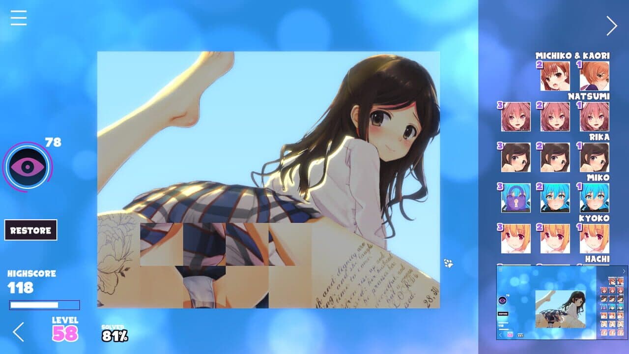 Hentai Mosaique Puzzle thumbnail 10