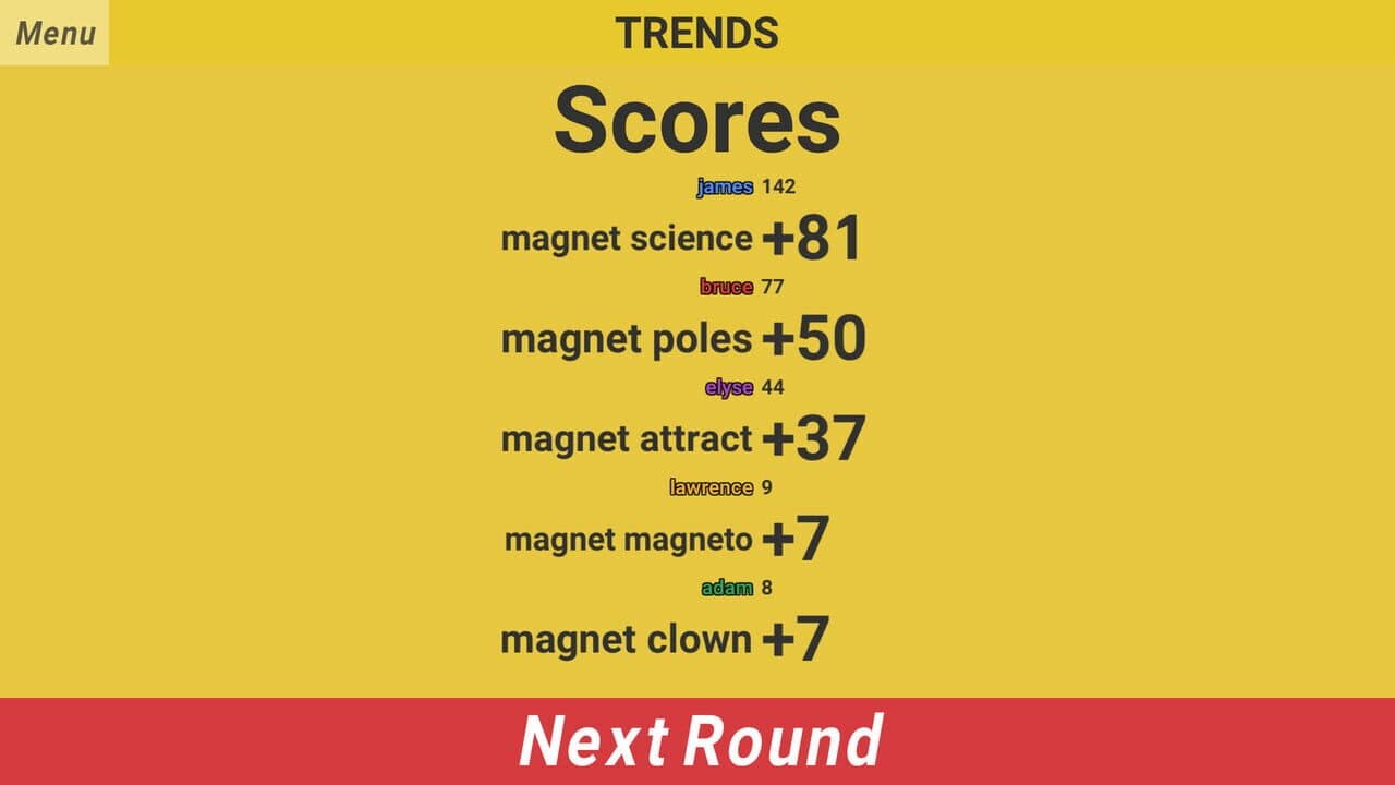 Trends screenshot 1