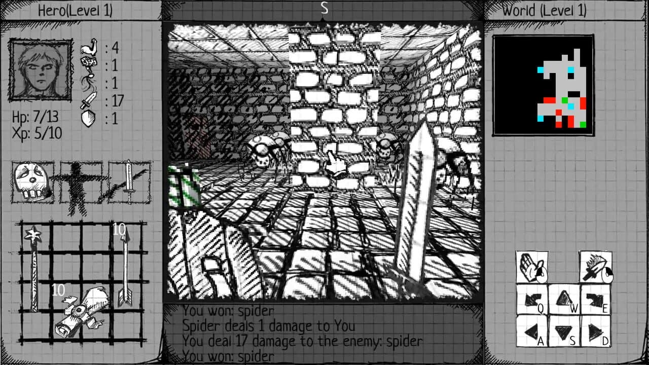 Drawngeon: Dungeons of Ink and Paper thumbnail 2