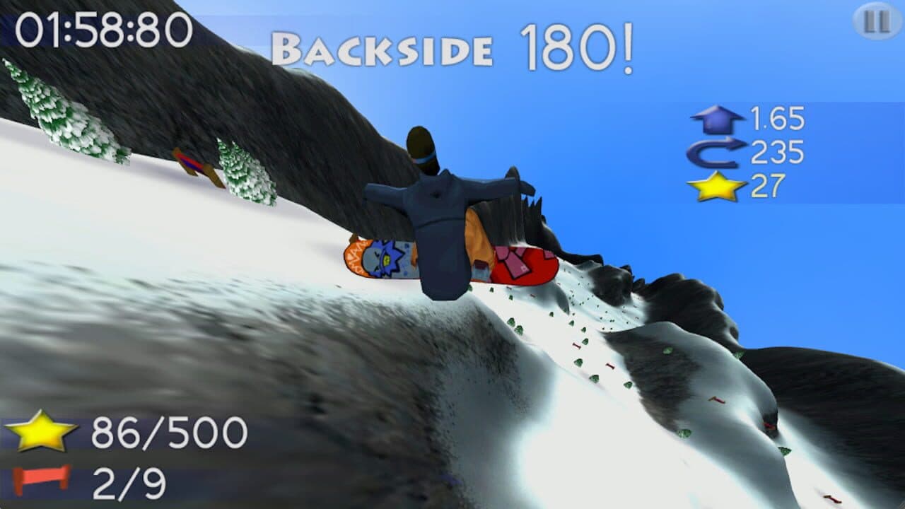 Big Mountain Snowboarding screenshot 1