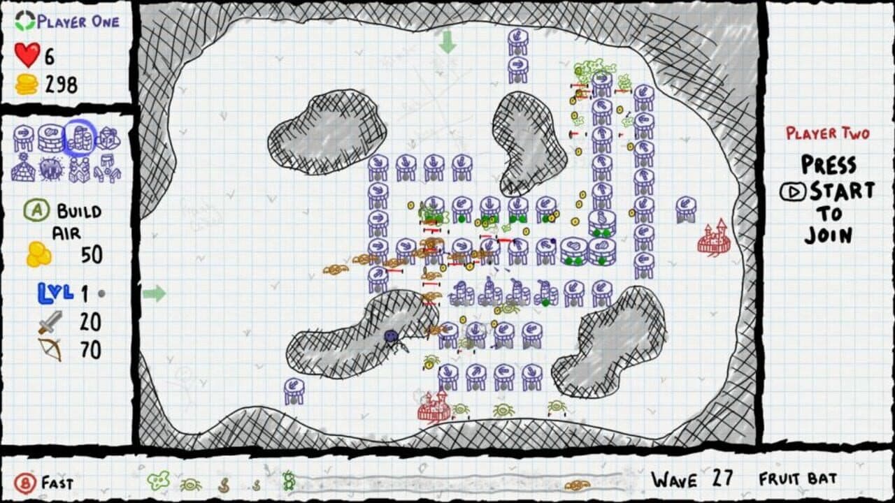 Sketchy Tower Defense screenshot 1