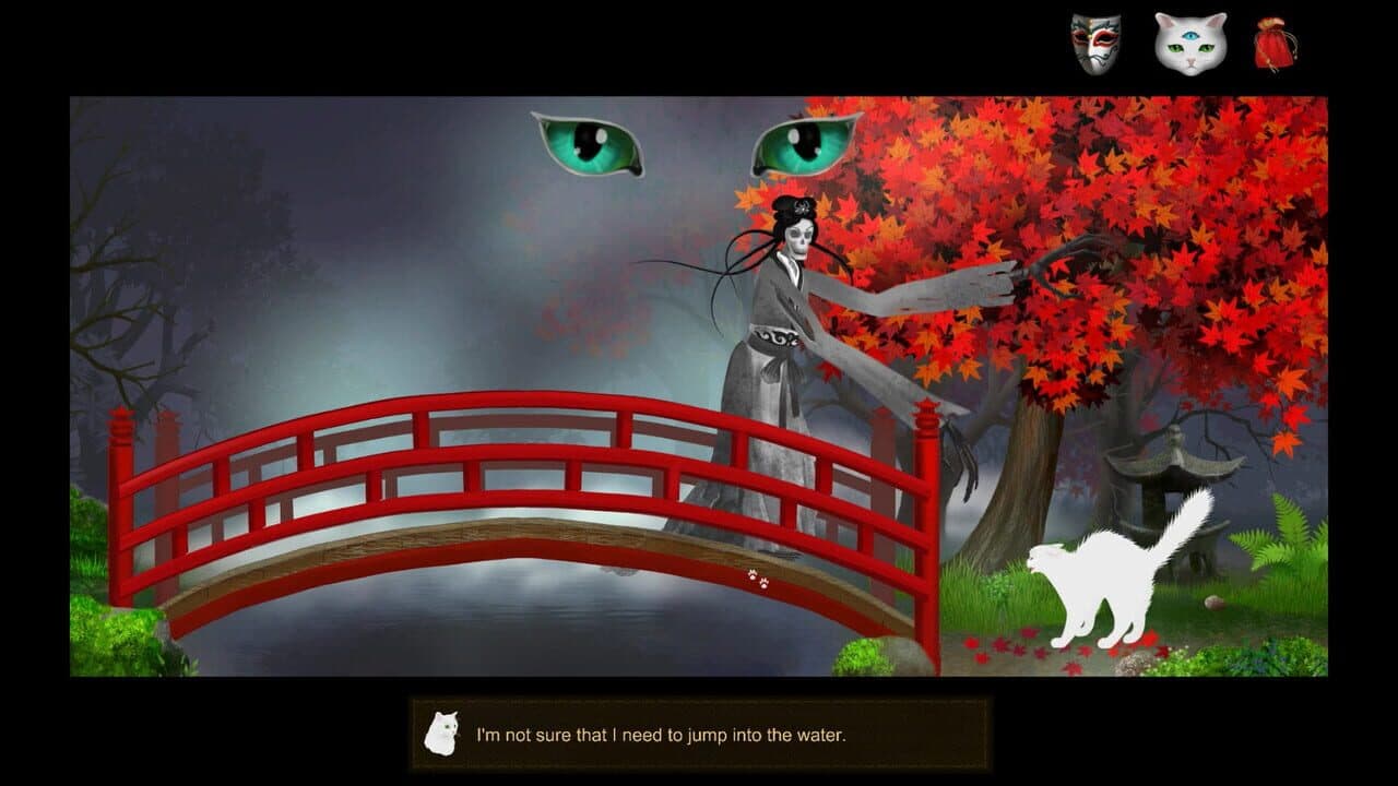 Cat and Ghostly Road screenshot 1