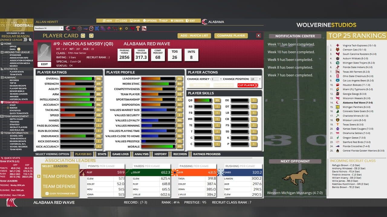 Draft Day Sports: College Football 2019 thumbnail 3